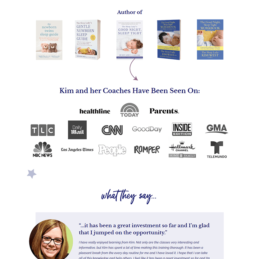 Gentle Sleep Coach - learning dashboard