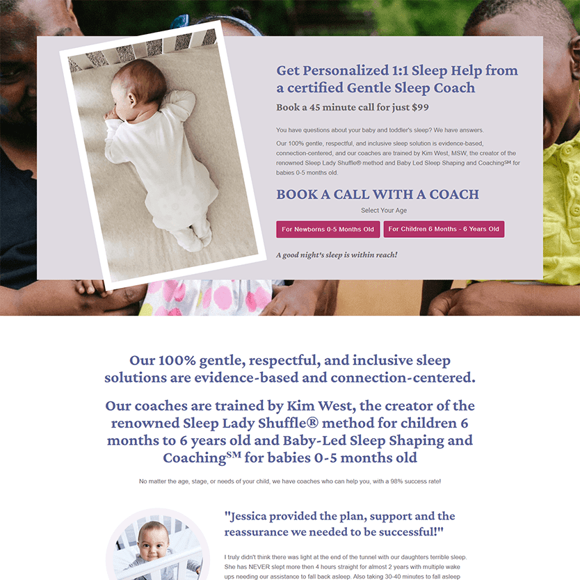 The Sleep Lady - resource library